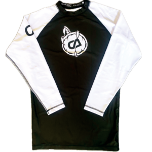 ADULT – White Sleeve Rash guard